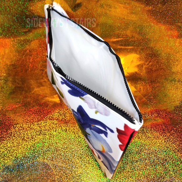 SEPHORA LILY LARGE WRISTLET CLUTCH makeup bag 13.5" zipper sleeve storage pouch - Picture 10 of 14